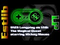 VHS Longplay The Magical Quest Starring Mickey Mouse SNES PAL