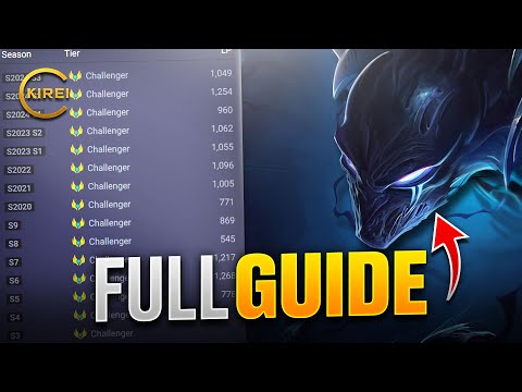 Challenger Nocturne Jungle Guide 2025 | Best Build, Runes & Tips to 1v9