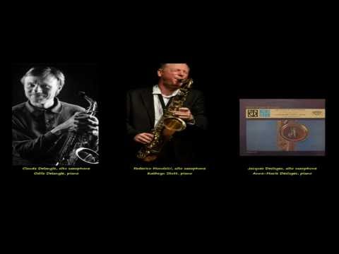 Charles Koechlin -  Saxophone Etude 8 (3 different musicians)