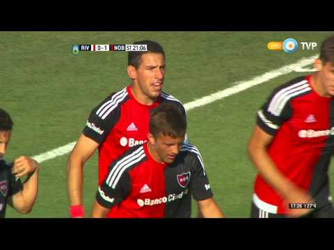 Gol de Maxi Rodríguez. River 0 - Newells 1| Primera División 2015 - Fecha 30