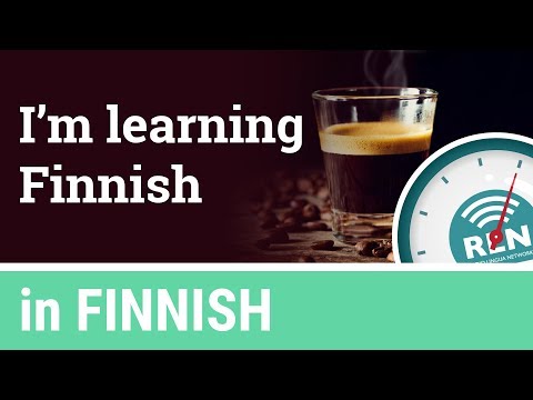 How to say you're learning Finnish - One Minute Finnish Lesson 5