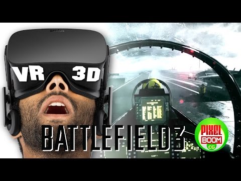 BATTLEFIELD 3 - VR VIDEO 3D SBS F18 Hornet Full Mission JET FIGHTER  VR 4K