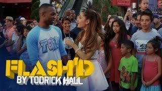 Ariana Grande gets Flash&#39;d
