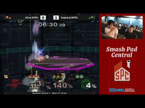 SPC 152 Doubles Round 1 - JJ & LvL9CPU (Red) vs Cubs & LvL9CPU (Green)