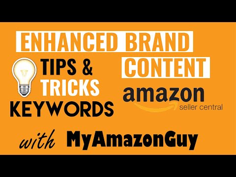 Enhanced Content A+ EBC Amazon Strategy Tips & Tricks Keywords