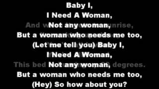 McFly - I Need A Woman (With Lyrics)
