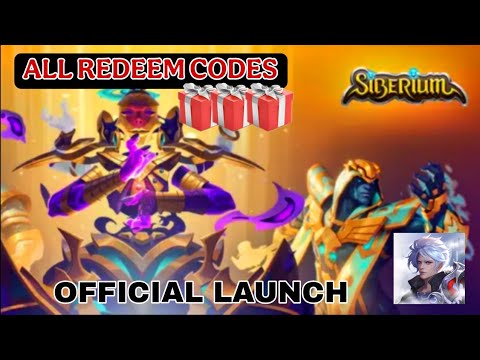 Siberium & All 3 Giftcodes🎁🎁 3 Codes Siberium + Redeem Guide