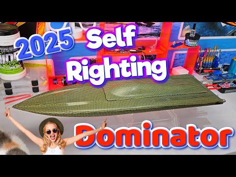 Self Righting Rc Boat Oxidean Marine 2025 Self Righting Dominator Demonstration 