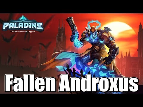 Paladins: New Androxus Skin - Fallen Androxus - Abilities & Voice Pack!