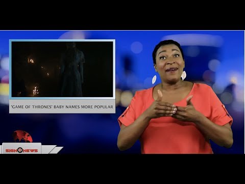 ‘Game of Thrones’ baby names more popular (ASL - 5.14.19)