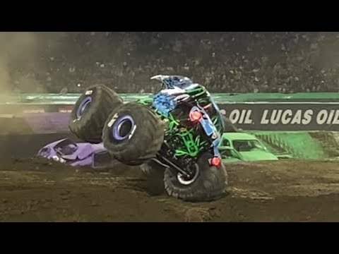 Monster Jam Superstar Challenge 2023 Freestyle 4k 60fps