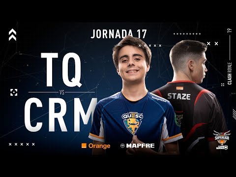 TEAM QUESO VS CREAM ESPORTS | SUPERLIGA ORANGE CLASH ROYALE | (partido 1) Jornada 17