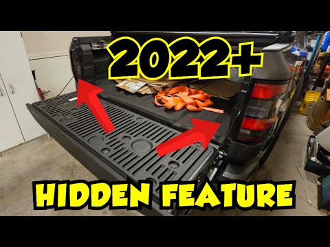 HIDDEN TAILGATE FEATURE ON MY 2023 NISSAN PRO-4X LUXURY