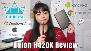 Huion Inspiroy H420X Pen Tablet Review [Likes and Dislikes] ❤︎ | emmy lou