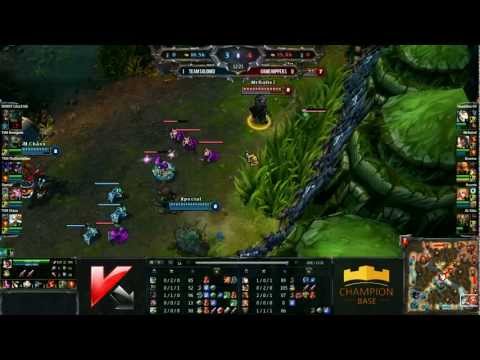 [LOL] Elite of Europe - Team SoloMid vs Gamehoppers Map 2