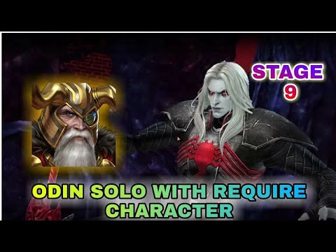 Odin Solo Knull Stage 9 With Require Character - Marvel Future Fight