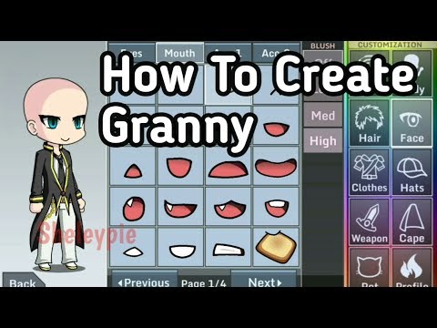 How To Create Granny | Gacha Studio Video