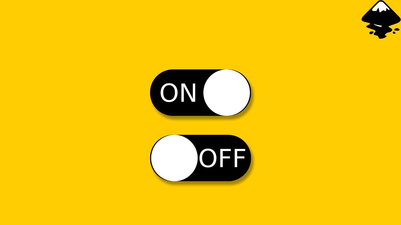 Create an On and Off Switch in Inkscape