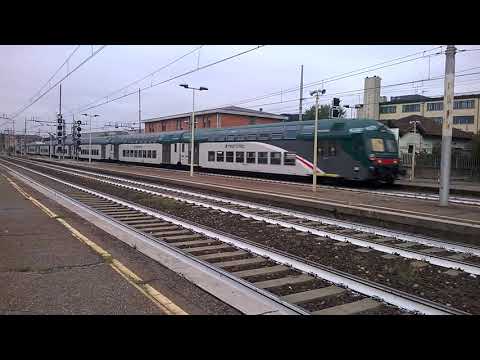 E464 048 XMPR +7 2 piani Trenord - Milano Greco - 28/08/2020