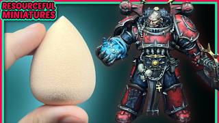 Warhammer 40k Red Corsairs | Fast Sponge Painting Tutorial