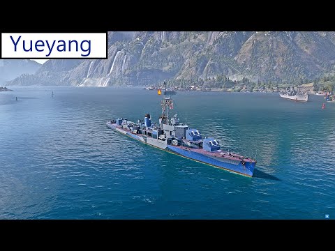 World of Warships Yueyang Kapitäns Guide und Skills German/Deutsch