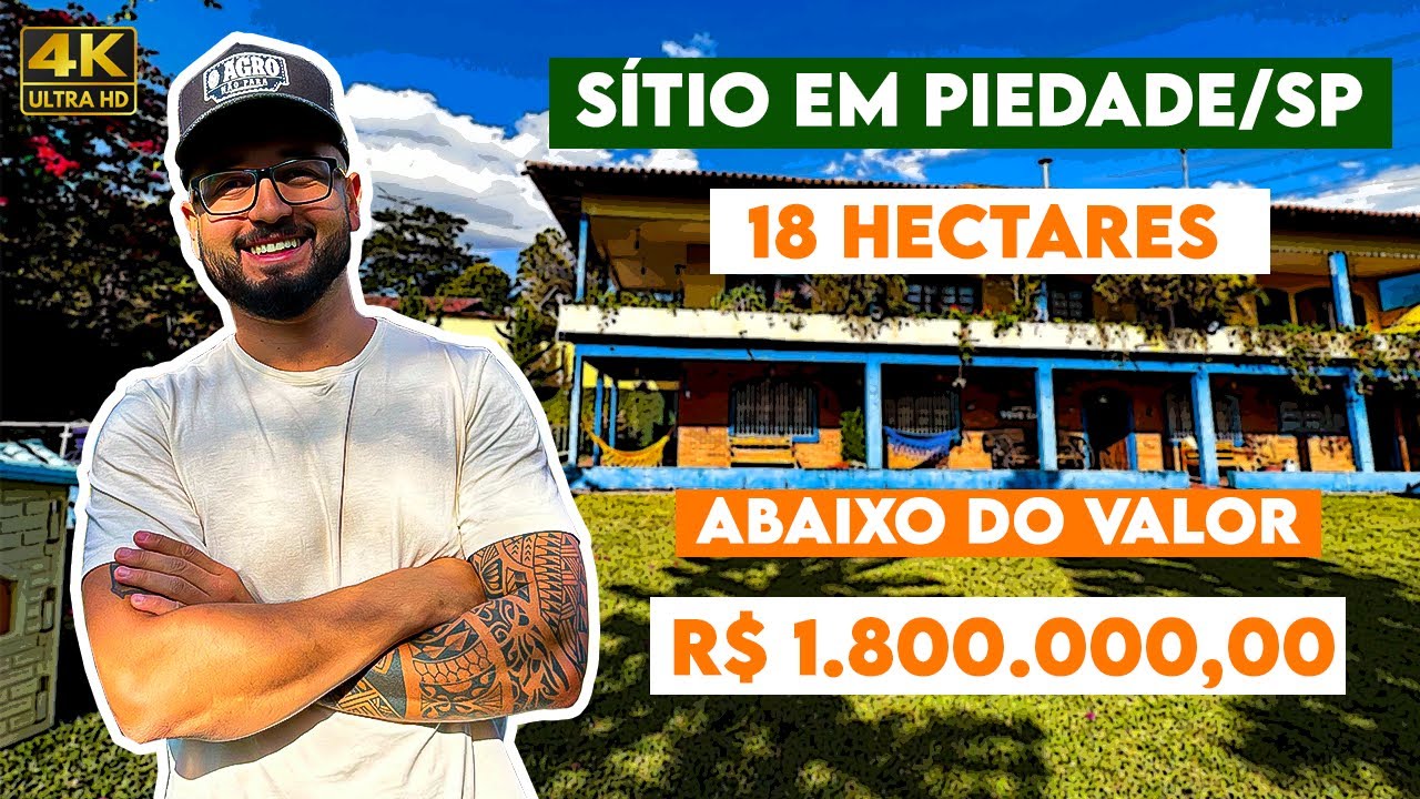 SÍTIO 18 Hectares, PORTEIRA FECHADA; Descubra o Refúgio Perfeito para uma Vida no Campo.