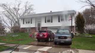 preview picture of video 'ShapPhoto Buffalo Grove house fire on Hathorne 4-27-14'