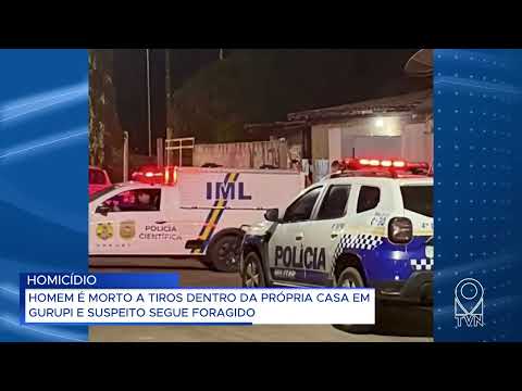 HOMEM É M@RT@ A TIROS DENTRO DA PRÓPRIA CASA EM GURUPI E SUSPEITO SEGUE FORAGIDO