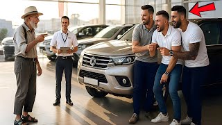 “QUERO CINCO TOYOTA HILUX, PAGO À VISTA!”—OS JOVENS RIRAM DO IDOSO… ATÉ ELE DEIXAR TODOS EM SILÊNCIO