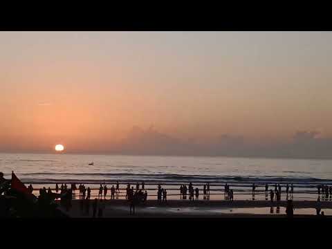 Beautiful sunset @Gokarna main beach