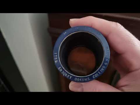 Rare Edison Blue Amberol cylinder record Snookey OQkums 1796 Collins & Harlan