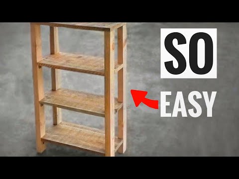 DIY Pallet Shelves, Pallet Recycling Idea