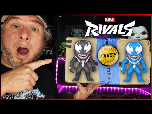 Vídeo relacionado con Funko Pop! Games: Marvel Rivals - Venom - 1 in 6 Chance of Receiving The Rare Chase Variant (Blue Venom) - Styles May Vary - Figura de Vinilo Coleccionable - Idea de Regalo - Mercancía Oficial