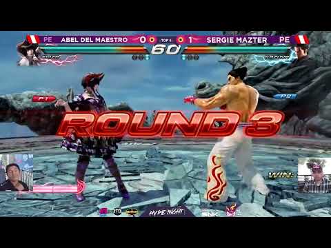 Hype Night - Tekken 7 Top 6 - Abel del Maestro (Eliza) vs Sergie Maezter (Kazuya)