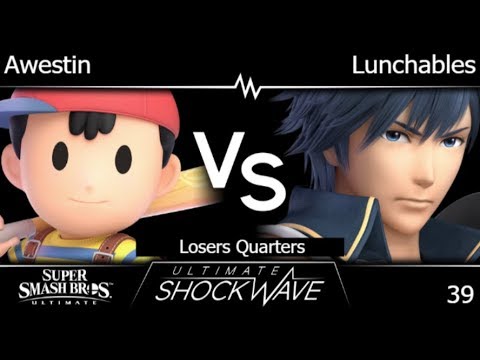 USW 39 - TLOC | Awestin (Ness) vs TLOC | Lunchables (Chrom) Losers Quarters - SSBU