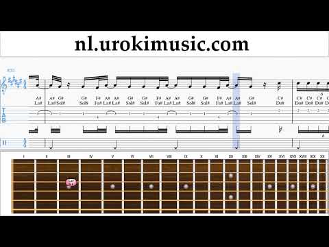 Gitaar Leren Spelen Ozuna x Romeo Santos - El Farsante Remix Tablatura um-i799