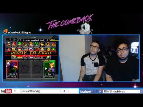 The Comeback 26 SSBM - Rick vs NoTaunt - Losers Finals