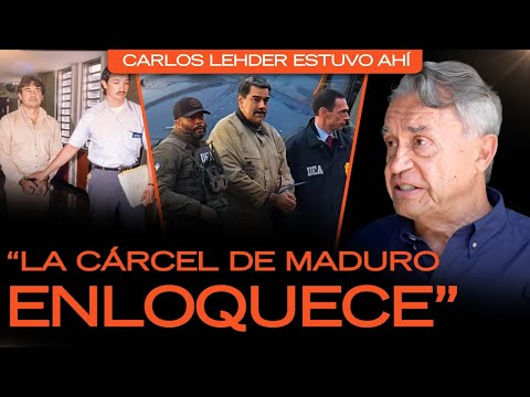 This is what it's like to survive in the prison where Nicolás Maduro is being held: Carlos Lehder...