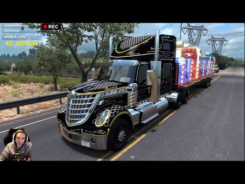 NUOVO CAMION + TRASPORTO REGALI  - AMERICAN TRUCK SIMULATOR - GAMEPLAY ITA