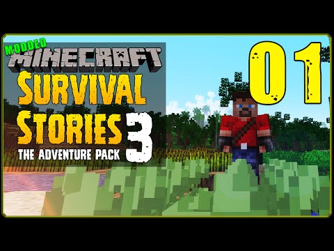 Minecraft Modded | Survival Stories 3 [ S1E1] - Brand Freaking New!