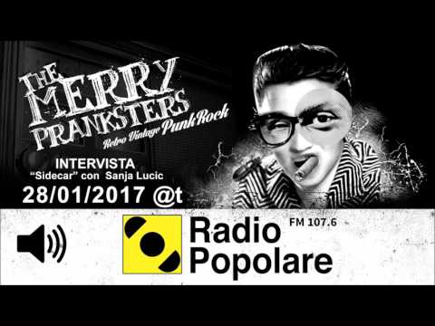 Intervista The Merry Pranksters 28/01/2017 @t Radio Popolare