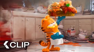 THE GARFIELD MOVIE Movie Clip - The Eating You're About To See Will Not Be Pretty (2024)