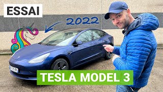 Essai Tesla Model 3 : la moins chère des Tesla a-t-elle toujours la cote en 2022 ?