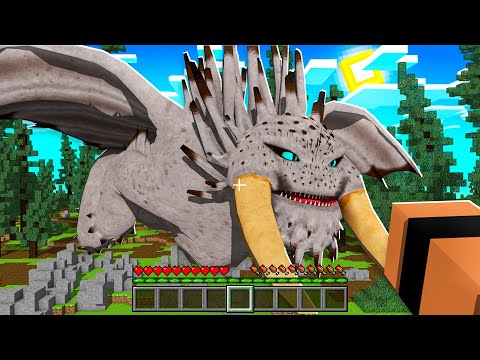 FIZ o "DRAGÃO ALFA" NASCER NO MINECRAFT