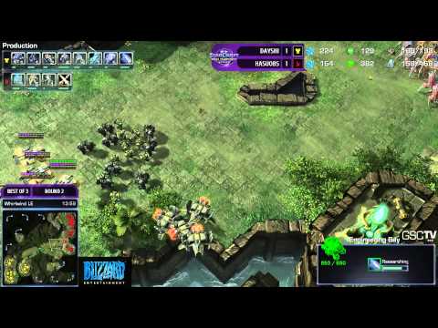 Dayshi vs. Hasuobs - Game 3 - Round 2 - Challenger League - WCS Season One - Starcraft 2