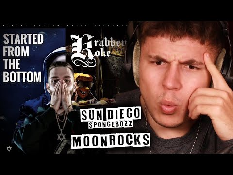 😱🔥WAS EINE HOOK!!!...Reaktion : SpongeBOZZ ft. Sun Diego - MOONROCKS (prod. by Digital Drama)