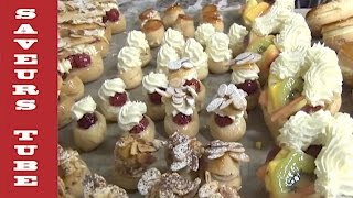 preview picture of video 'Saveurs Kitchen making cakes,tarts,eclairs,croissants,bread,baguettes with Julien Dartmouth uk'