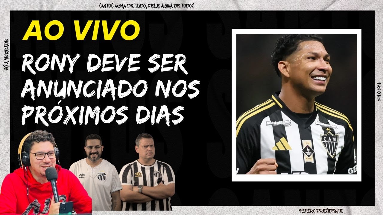 RENOVAÇÃO DE NEYMAR / RONY CONTRATADO/ NOVELA GABIGOL
