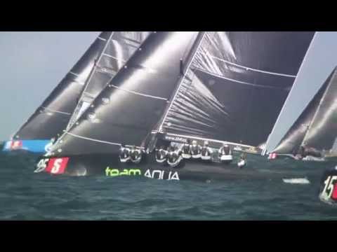 RC44 - Marstrand 2014   Day 2 - Early lead for Charisma