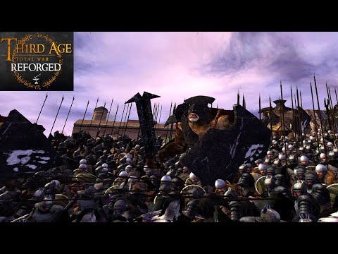 EVIL HOLDS OST IN ERY (Siege Battle) - Third Age: Total War (Reforged)